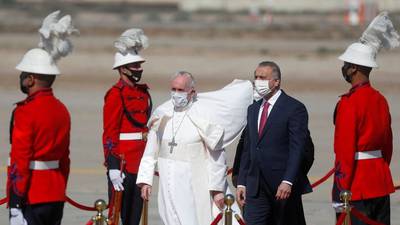 EN IMÁGENES. El papa Francisco inicia su histórica visita a Irak