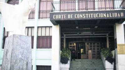 Aumentan presión por cambios en la Corte de Constitucionalidad