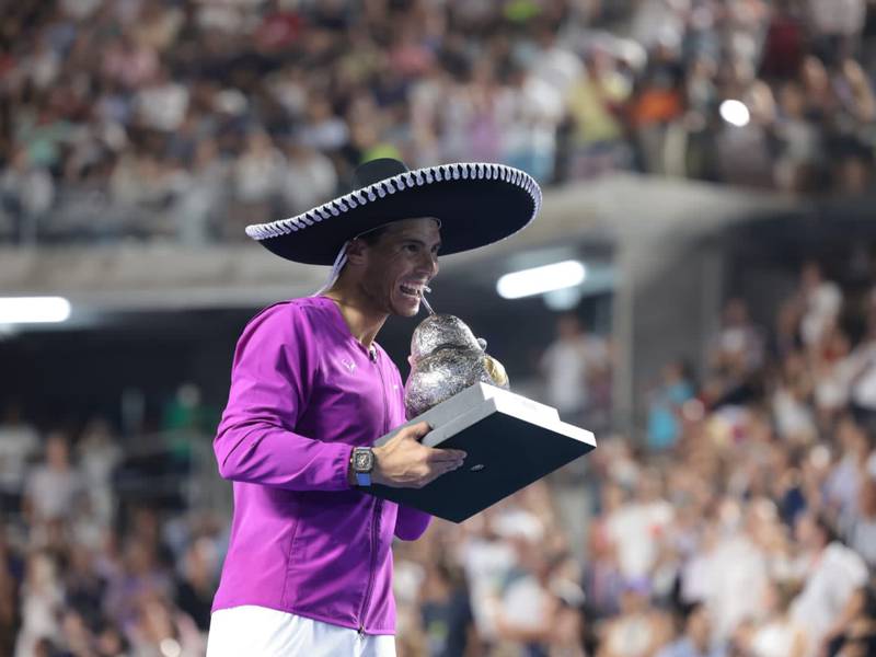 Rafael Nadal conquista su cuarto título del Abierto Mexicano de Tenis