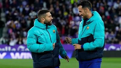 Sergio Busquets y Jordi Alba vivirán un emotivo adiós en el Camp Nou