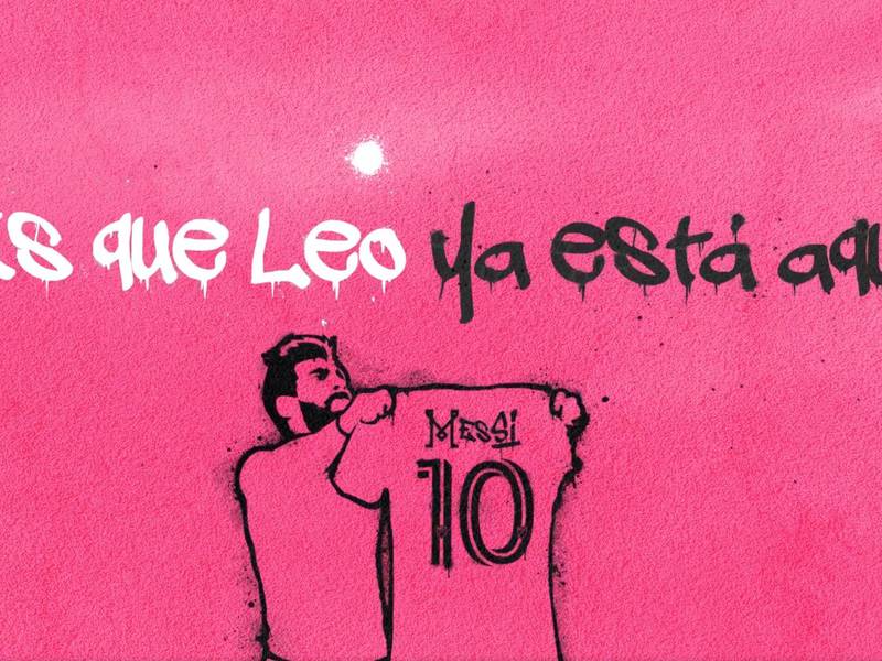Lionel Messi estrenará su propia versión de "Muchachos" en el Inter Miami
