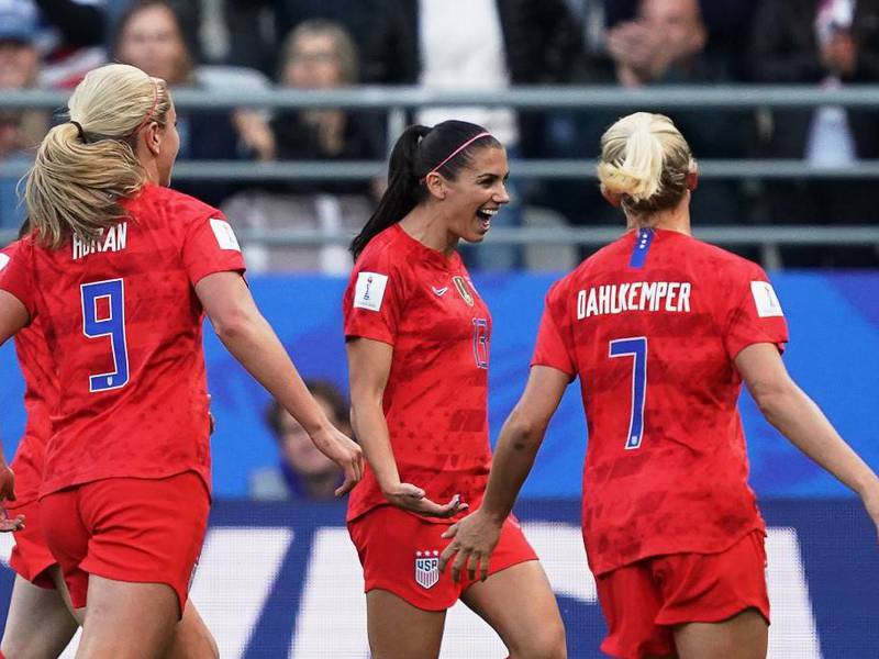 ¡Dominio total! Estados Unidos logra récord y anota 13 goles en el Mundial Femenino