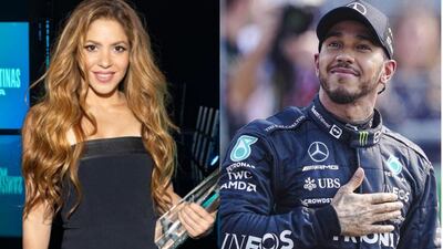 Shakira y Lewis Hamilton sí son pareja, están empezando su relación