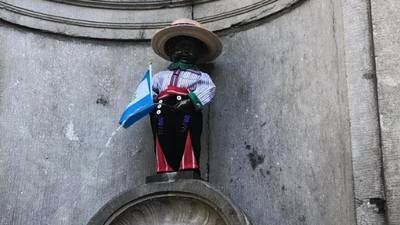 Bélgica viste de Guatemala a emblemática estatuilla por Independencia