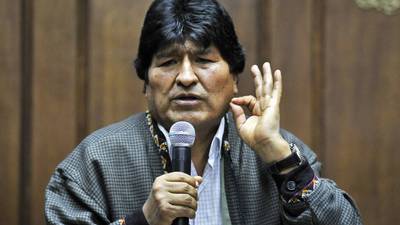 Evo Morales denuncia que Interpol giró notificación azul en su contra