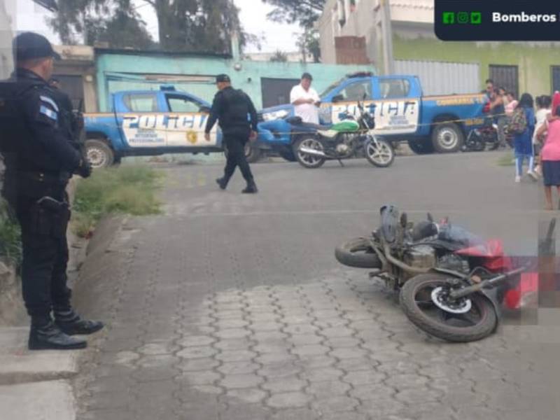 Matan a motorista en Villa Nueva