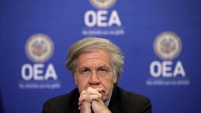OEA recibirá informe de su secretario general tras visita a Guatemala