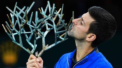 Novak Djokovic triunfa en París pero cederá el primer lugar del ATP a Rafael Nadal