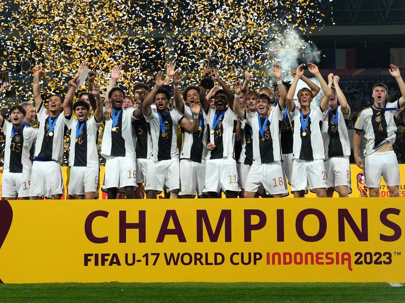 Selección alemana se consagra campeona del Mundial sub-17