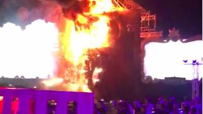 VIDEO. Desalojan el Tomorrowland de Barcelona por un incendio