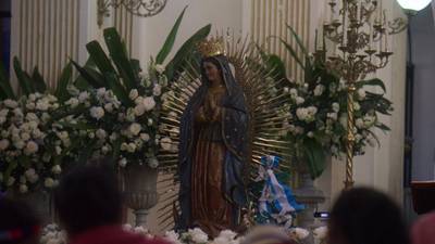 Feligreses comienzan a llegar al Santuario de Guadalupe