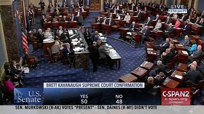 Senado de EEUU confirma a Brett Kavanauhg en la Corte Suprema de Justicia