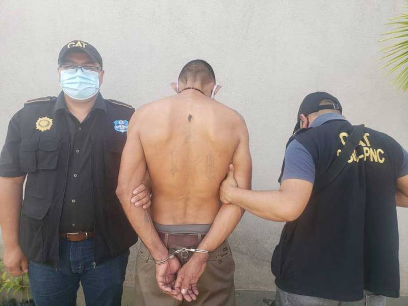 Capturan a presunto pandillero salvadoreño con alto récord delictivo