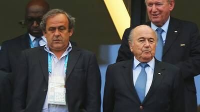Michel Platini y Joseph Blatter son imputados por fraude fiscal en Suiza