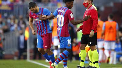 Ansu Fati es de nuevo baja en el Barça