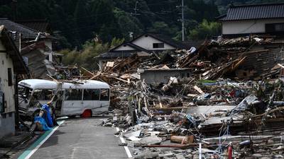 Aumenta cifra de muertos por severas inundaciones en Japón