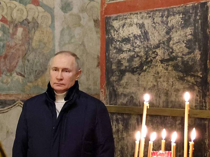 Ucranianos y rusos celebran la Navidad ortodoxa sin que cesen los combates