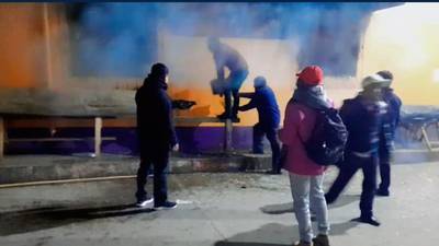 Incendian municipalidad de Concepción Tutuapa por inconformidad