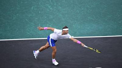 Rafael Nadal abandona el Masters 1000 de París