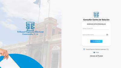 TSE habilitará portal para que guatemaltecos conozcan su centro de votación