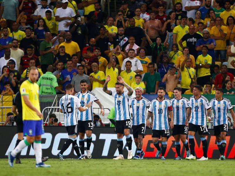 ¡Fin del encanto! Argentina quiebra invicto histórico de Brasil