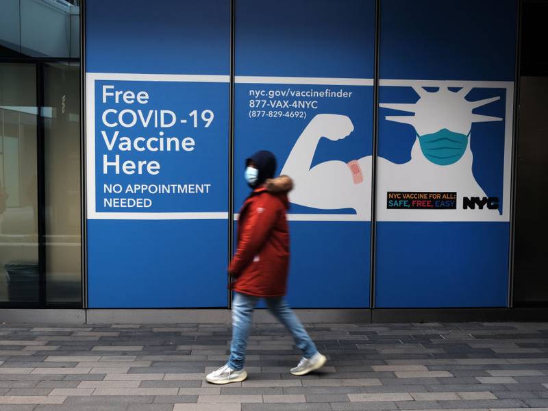 Covid-19: Vacunación será obligatoria para todos los trabajadores en Nueva York
