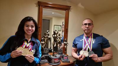 Guatemaltecos ganan múltiples medallas en Campeonato Continental de Fisicoculturismo