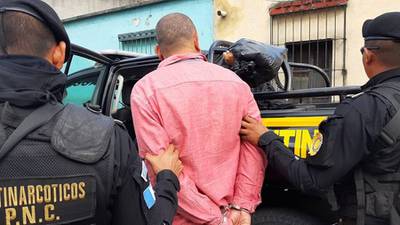 VIDEO. Presunto narcotraficante con pedido de extradición a EE. UU. es capturado en zona 1