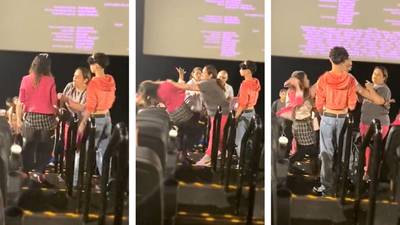 Mujeres se pelean en sala de cine en plena función de Barbie (VIDEO)