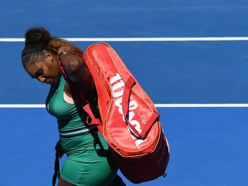 Se termina la suerte para Serena Williams en la disputa del Abierto de Australia