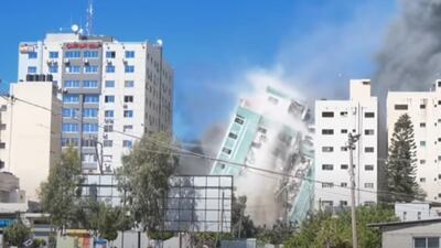 Embestida israelí arrasa con oficinas de prensa en Gaza