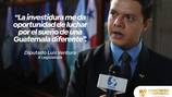 Diputado Luis Ventura habla de su integración a la X Legislatura en sustitución de la actual ministra del MARN