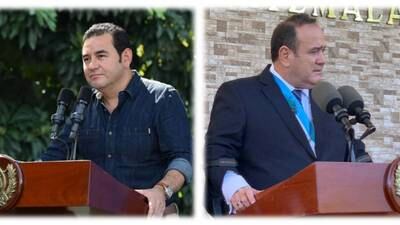 Giammattei y Morales se solidarizan con Presidente de Honduras, diagnosticado con Covid-19
