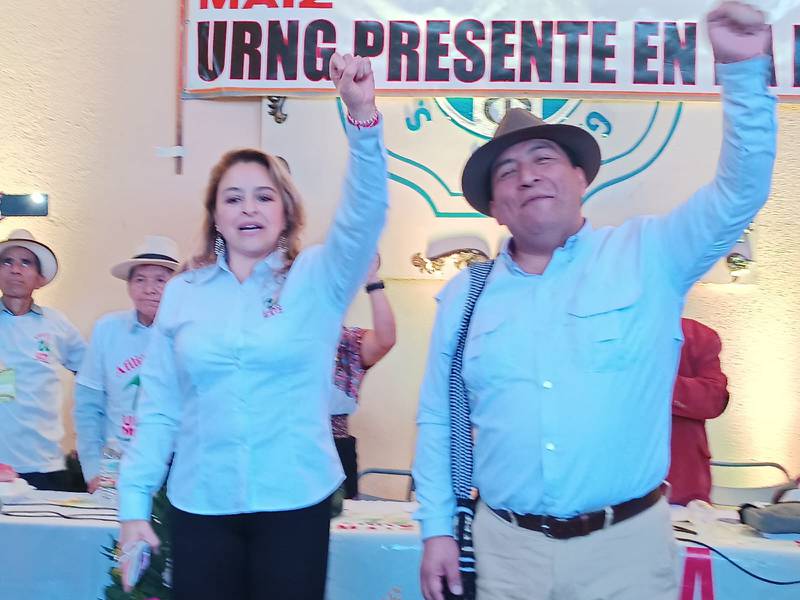 Coalición URNG-Maíz – Winaq proclama su binomio presidencial