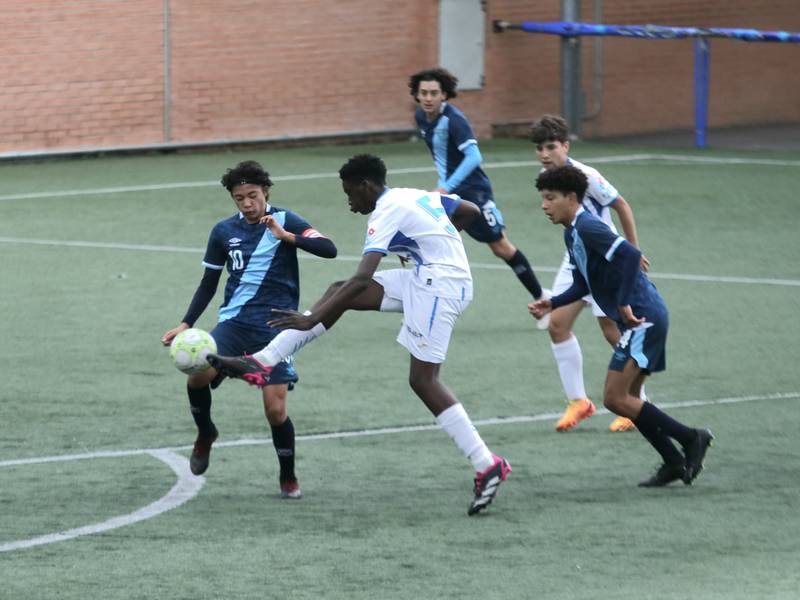 Sub-15 de Guatemala cae ante Leganés en partido de preparación