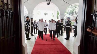 Presidente electo Giammattei se reúne con Cortizo en Panamá