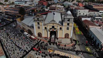 Tradicional procesión de primer jueves de Cuaresma recorre el Centro Histórico