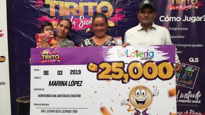 Lotería del Niño: Doña Marina López raspó y viajó desde Jalapa para recibir Q25 mil