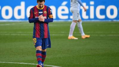 Lionel Messi jugaría dos temporadas más en el Barcelona antes de irse a la MLS
