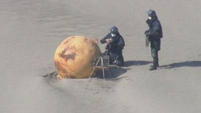 ¡Misterio resuelto! Revelan qué es la bola gigante hallada en playa de Japón