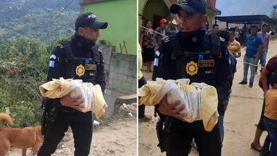 Hallan a bebé abandonado en un basurero en Huehuetenango