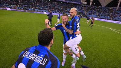 Inter conquista la Supercopa de Italia tras derrotar al Milan