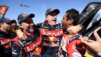 Carlos Sainz, un veterano que gana por tercera vez un Dakar 