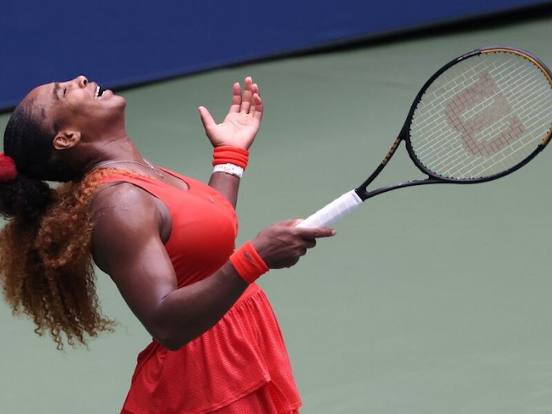 VIDEO. El orgullo de campeona le dio a Serena Williams el pase a semifinales