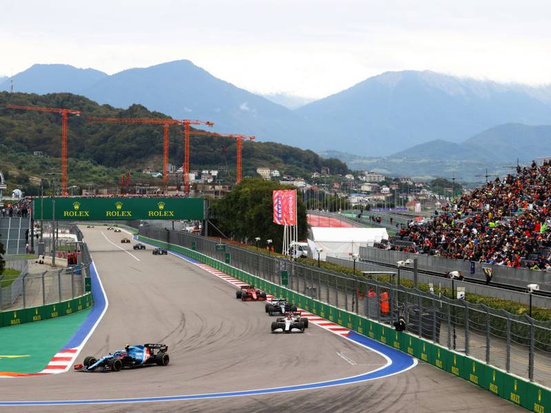 Formula 1 anuncia la cancelación del Gran Premio de Rusia