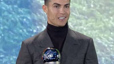 FIFA condecoró a Cristiano Ronaldo en la gala de los Premios The Best