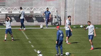 Fotos. Así fue el primer entrenamiento del Bayern Münich después de dos semanas