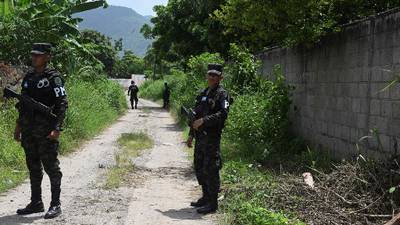 Guerra contra pandillas lleva alivio a "zona caliente" de Honduras
