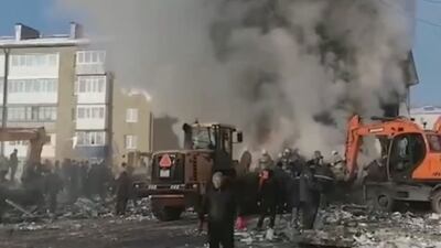 VIDEO. Nueve muertos deja explosión en un edificio ruso