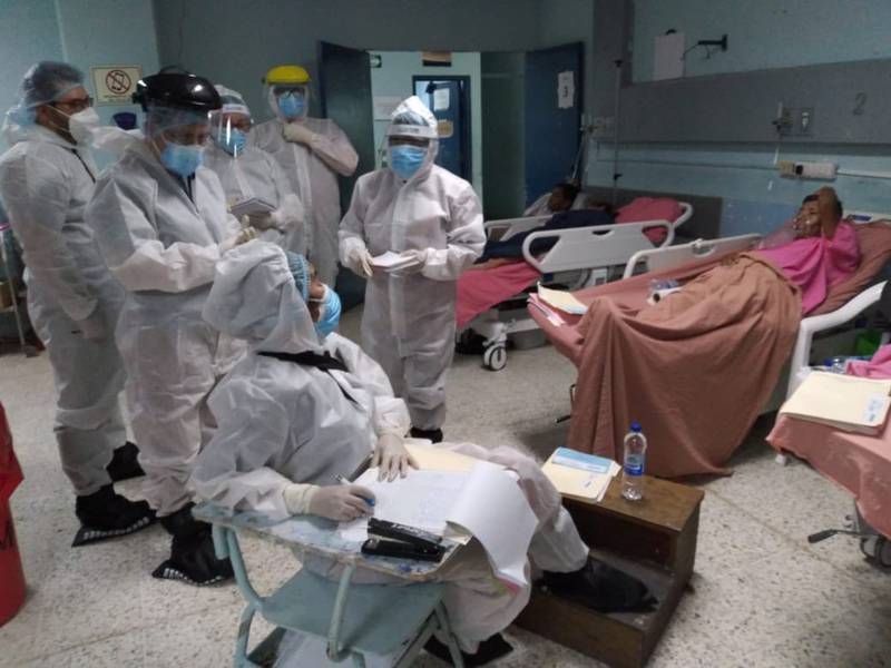 Alta ocupación en hospital San Juan de Dios: hasta 70 pacientes en área para 20 camas